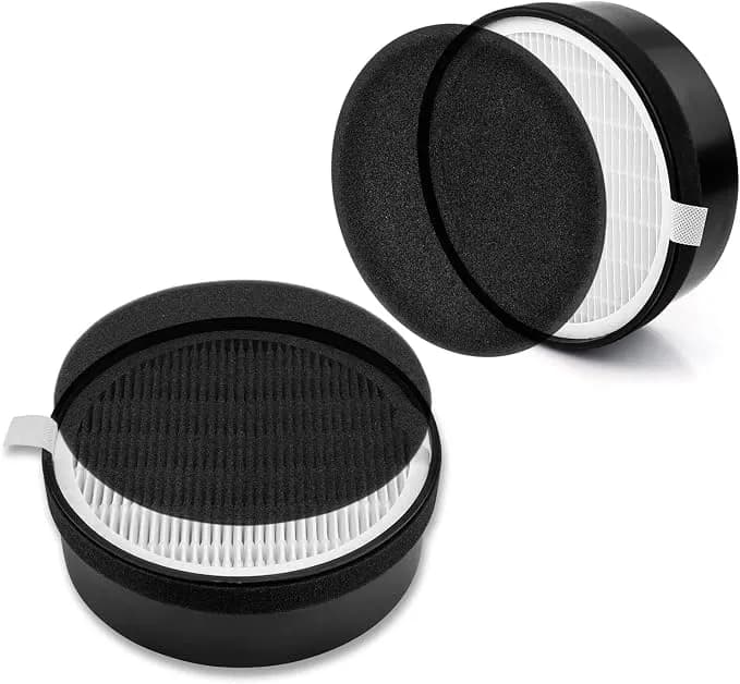 Lv-h132 Replacement Filter For Levoit Lv-h132 Air Purifier - 3-In-1 High Efficiency And Activated Carbon Filter, Compared To Part # Lv-h132-Rf, 2 Pack