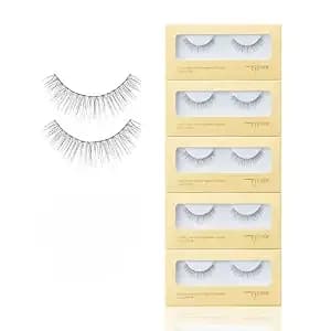 Eyeme Eyelash No.32 – 5 Set Pack, Soft Wispy False Eyelashes With A Natural Extension-Like Look, Lightweight With Longer Center Fibers For Brighter Eyes, K-Beauty