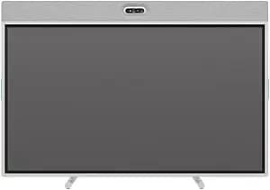 Logitech Rally Board 65 65" 4k Ultra Hd Touchscreen Display, Off-White