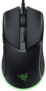 Razer Cobra Wired Gaming Mouse, Gen-3 Optical Switches, 58g, Black - Chroma Rgb Lighting With Underglow, Precise 8500 Dpi Optical Sensor, 100% Ptfe Mouse Feet
