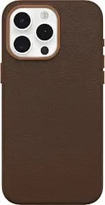 Otterbox Iphone 15 Pro Max Symmetry Series Cactus Leather - Rich Adobe - Slim, Premium Cactus Leather Material, Magsafe Compatible Protective Iphone Case With Drop Protection
