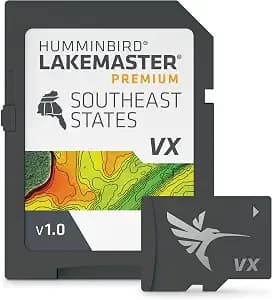 Humminbird Lakemaster Premium Map Sd Card For Fish Finders