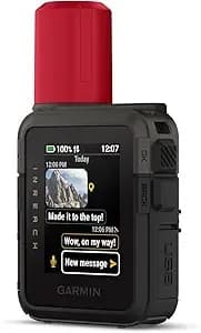 Garmin Inreach® Mini 3 Plus, Sos Satellite Communicator - Photo, Voice & Text Messaging Beyond Cell Service, Global Coverage, Color Touchscreen Display, Active Subscription Required