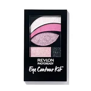 Revlon Photoready Eye Contour Kit, Eyeshadow Palette With 5 Wet/Dry Shades & Double-Ended Brush Applicator, Pop Art (535), 0.1oz