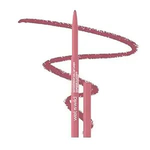 Wet N Wild Perfect Pout Matte Retractable Gel Lip Liner Pencil, Rich Creamy Long Lasting Color, Well-Defined And Flawless Application, Vegan & Cruelty-Free - Purple Lay Down The Mauves