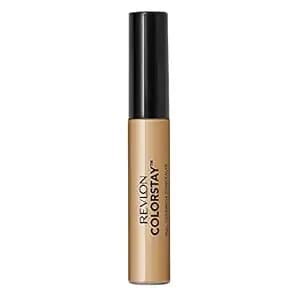 Revlon Colorstay Concealer, Longwearing Full Coverage Color Correcting Makeup, 065 Cafe, 0.21 Oz