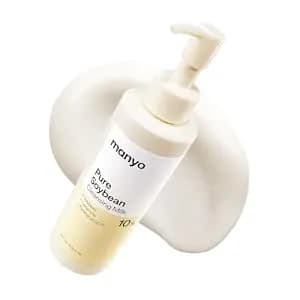 Manyo Pure Soybean Cleansing Milk, Facial Cleanser, 6.76 Fl Oz - Hydrating Milky Cleanse, Sensitive Skin, Helps Support The Skin Barrier, Deep Pore Cleanser
