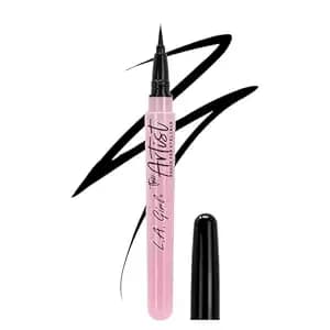 L.A. Girl Artist Brush Pen Eyeliner, Inky Black gle740