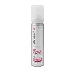 Bosleymd Women’S Hair Regrowth Treatment Foam – Minoxidil 5% Extra Strength, Clinically Proven Hair Growth & Hair Loss Treatment, No-Drip Scalp Application, Fast Absorbing, 2 Month Supply (2.11 Oz)