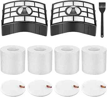 nv752 az1002 Replacement Filter For Shark Rotator Powered Lift-Away Vacuum - Filters For Shark Vacuum nv650 nv650w nv651, nv652 nv750w nv751, nv752 nv831 nv835 ax950 ax951 ax952 zu632, xff650 & xhf650