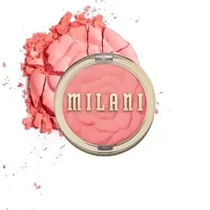 Milani Rose Blush, Powder Blush For Cheeks - Natural Matte - Coral Cove - Soft, Seamless-Blend Powder Blush With Buildable Color And A Natural Matte Finish. Shape, Contour & Highlight. Made In Italy