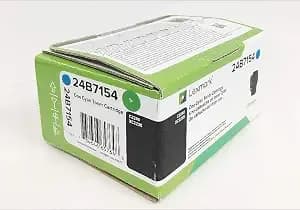 Lexmark 24b7154 c2240 xc2235 Toner Cartridge (Cyan) In Retail Packaging
