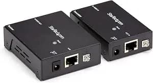 Startech Hdmi Over cat5e/cat6 Extender 4k To 115ft, 1080p To 230ft/70m, Taa - Uhd 4k Over cat5e Or cat6, Transmitter Receiver Kit, Power Over Cable, Hdbaset, 1920 X 1200, Mounting Brackets