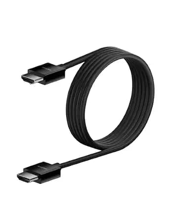 Belkin Ultra Hd Hdmi 2.1 Cable, 6.6ft - Supports 4k@120hz And 8k@60hz Video, Hdr Compatible, Ideal For Gaming Consoles, Tvs, And Streaming Devices