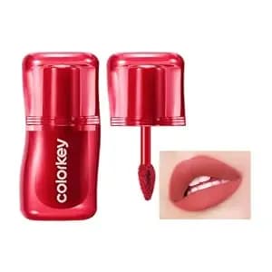 Colorkey Milk Fog Lip Mud, Hydrating & Long-Lasting Lip Mud With Soft Matte Finish, Non-Sticky, Moisturizing, Smudge-Proof, Suitable For All Skin Tones, Enriched With Natural Ingredients (m04)