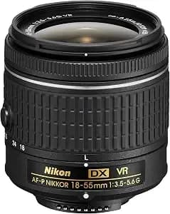 Nikon 18-55mm F/3.5-5.6g Vr Af-P Dx Zoom-Nikkor Lens - (Renewed)