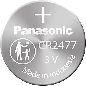 Panasonic cr2477 3v Litium Coin Cell Battery By Panasonic