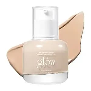 Glow Breathable Blemish Balm #One, Korean Makeup, 1 Fl Oz - Lightweight Hydrating Bb Cream, Natural Coverage, Skincare-Like Finish, Non-Comedogenic