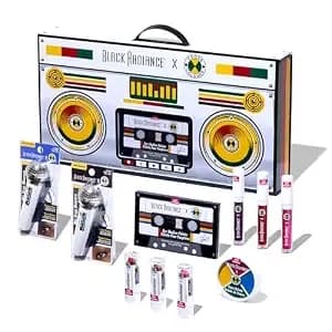 Black Radiance Cross Colours 10-Piece Makeup Set, Bold 90s-Inspired Collection With Vivid Eyeshadows, Lip Colors & Face Essentials, Buildable Coverage, Perfect For Gifting Or Collecting