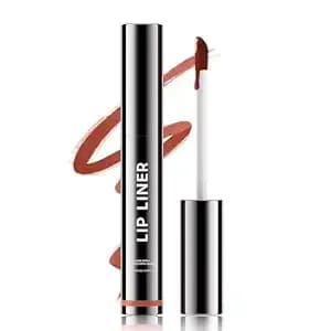 Lip Stain Lip Liner Lip Gloss Matte Finish Vegan & Cruelty-Free Cocoa - Peel Off Lip Stain Highly-Pigmented For Create A Natural Lip Color, No Cup Stains