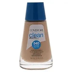 Covergirl Clean Matte Liquid Foundation, 540 Natural Beige, 1 Oz (Pack Of 1)