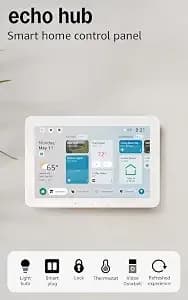 Like-New Amazon Echo Hub, 8” Smart Home Control Panel, Designed For Alexa+, Compatible With Thousands Of Devices