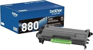 Brother Genuine Super High Yield Toner Cartridge, tn880, Replacement Black Toner, Page Yield Up To 12,000 Pages, Amazon Dash Replenishment Cartridge - Black Laser Printing With 12000 Page Yield And High-Speed Performance
