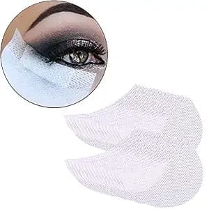 Pack Of 100pcs Disposable Eyeshadow Shields Under Eye Makeup Guards Mess Pads For Smoky Eye Lash Extension Lip Makeup