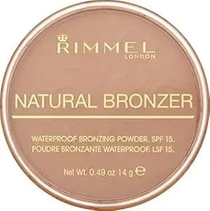 Rimmel London Natural - 022 Sun Bronze - Bronzer, Matte Finish, 0.49oz