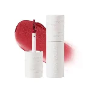 Into You Velvet Matte Finish Lip Stain, Lip Tint, High Impact Lipcolor With Lightweight Lip Mud Texture, Dual-Use For Lips And Cheek, Red Lipstick (em112)