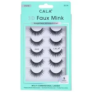 3d Faux Mink Lashes: Pixie (5 Pack)