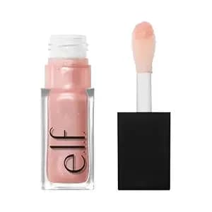 E.L.F. Glow Reviver Plumping Lip Oil, Piggy Bank - Tinted Lip Plumper For A High-Shine, Plump Finish, Infused With Jojoba Oil, Vegan & Cruelty-Free
