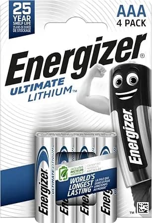 Energizer Ultimate Lithium Aa 1 Pack(4 Quantity)