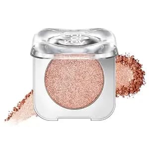 Colorkey Stardust Diamond Mono Eyeshadow, High-Pigment Single Eye Shadow With Diamond Sparkle, Long-Lasting, Waterproof, Smudge-Proof, Multi-Dimensional Shine, Enhances Eye Contour (s04)