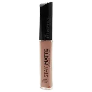 Rimmel London Stay Matte Liquid Lip Color With Full Coverage Kiss-Proof Waterproof Matte Lipstick Formula That Lasts 12 Hours - 700 Be My Baby, .21oz