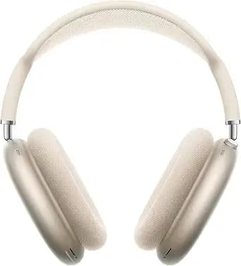 Apple Airpods Max 2 Wireless Over-Ear Headphones, Active Noise Cancellation, Adaptive Audio, Personalized Spatial Audio, Live Translation, Bluetooth Headphones For Iphone – Starlight - Wireless Audio And Noise Cancellation With Usb-C Charging And Transpar