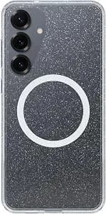 Otterbox Samsung Galaxy s25+ Symmetry Series Case - Stardust Clear/Glitter - Ultra-Sleek, Wireless Charging Compatible, Ultra-Slim Phone Case For Samsung Galaxy With Drop Protection & Magnets