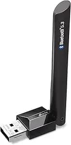 Tp-Link Usb Bluetooth Adapter For Pc, Bluetooth 5.3 Long Range Receiver, Plug And Play, Adjustable Antenna, Supports Windows 11/10/8.1/7 For Desktop, Laptop, Keyboard, Mouse, Etc (ub500 Plus)