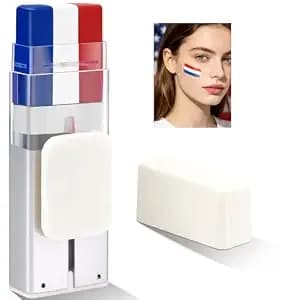 Red White And Blue Face Paint Stick, Fourth Of July Accessories For Women