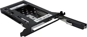 Startech 2.5in Sata Removable Drive Bay For Pc Slot, Taa, Black (s25slotr) - Trayless Sata Bay With 6gbps Speed And Steel Frame For Data Imaging, Server Expansion And Hot-Swapping