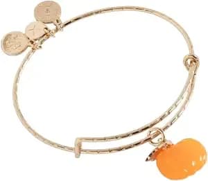 Alex And Ani Pumpkin Textured Bangle