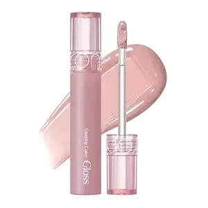 Rom&Nd Glasting Color Gloss - Korean Lip Gloss - High Shine Finish - Plumping Lip Oil - Long Lasting Wear - Hydrating Formula - Non Sticky Finish - Cream Haze