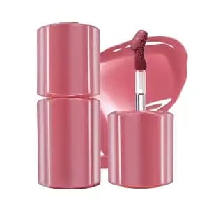Tip Toe Glowit Sorbet Tint, Lightweight Lip Stain, 106 One Bite Fig - Water-Oil Formula, Non-Sticky Soft Glow, Sheer Buildable Color, Natural Stain, Korean Lip Tint, Rose Pdrn And 10 Ha