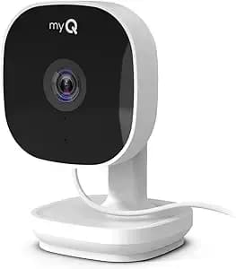 Chamberlain Myq Smart Indoor Security Camera – 1080p Hd Video, Night Vision, Motion Detection, Wi-Fi, Two-Way Audio, Smartphone Control