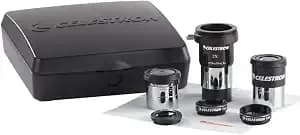 Celestron Astromaster Telescope Accessory Kit – 1.25" Eyepieces & Filters - Essential Accessories For New Astronomers, 2 Eyepieces, 2x Barlow And Filters, Expand Your Capabilities, Easy To Use
