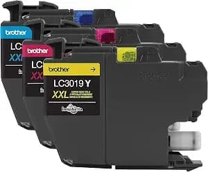 Brother Printer lc30193pk Super High Yield Xxl 3 Pack Ink Cartridges- 1 Ea: Cyan/Magenta/Yellow Ink