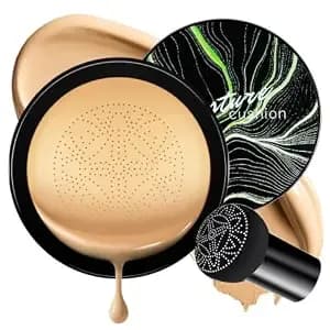 Cc Cream Concealer Cushion Foundation Bb Cream Waterproof Buff Beige - Foundation Face Makeup Moisturizing Long-Lasting, Brighten, Full Coverage For Even Skin Tone