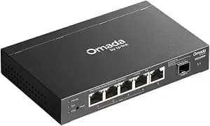 Omada sg2206mp, Access 6-Port Gigabit Switch With 4-Port Poe+