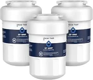 Glacier Fresh Mwf Refrigerator Water Filter Compatible With Ge, 3-Pack