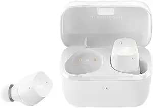 Sennheiser Consumer Audio Cx True Wireless Earbuds - Bluetooth In-Ear Headphones For Music And Calls With Passive Noise Cancellation, Touch Controls, Bass Boost, ipx4 And 27-Hour Battery Life, White